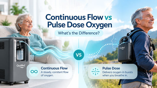 Continuous Flow vs Pulse Dose Oxygen: What’s the Difference?