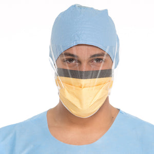 Halyard Fog-Free Mask With Visor (Box of 25 Masks)