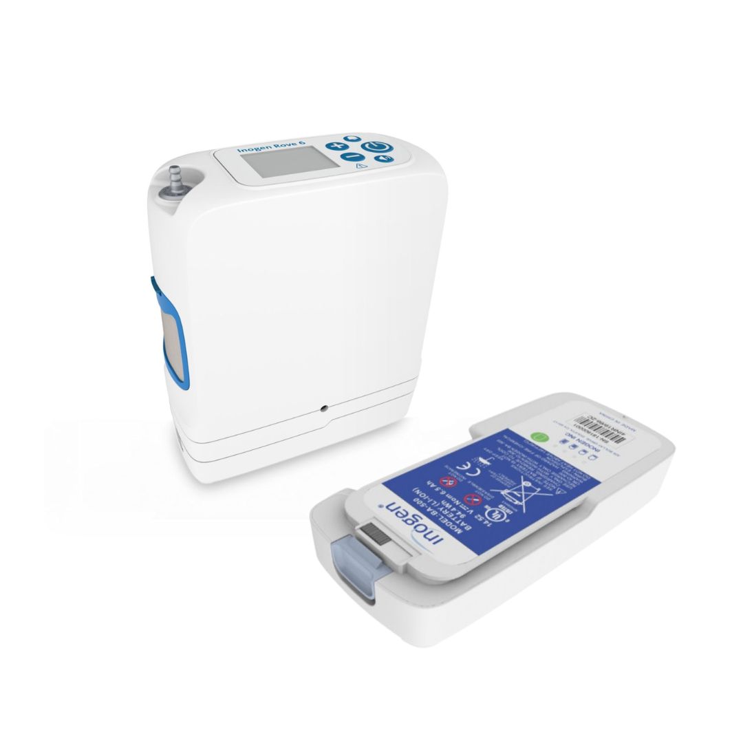 inogen portable oxygen concentrator with 16 cell battery