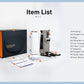 LUVO 5L Portable Oxygen Concentrator Item list