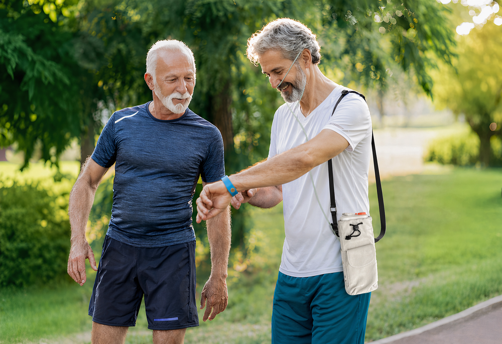 Lightweight portable oxygen machine for COPD patients